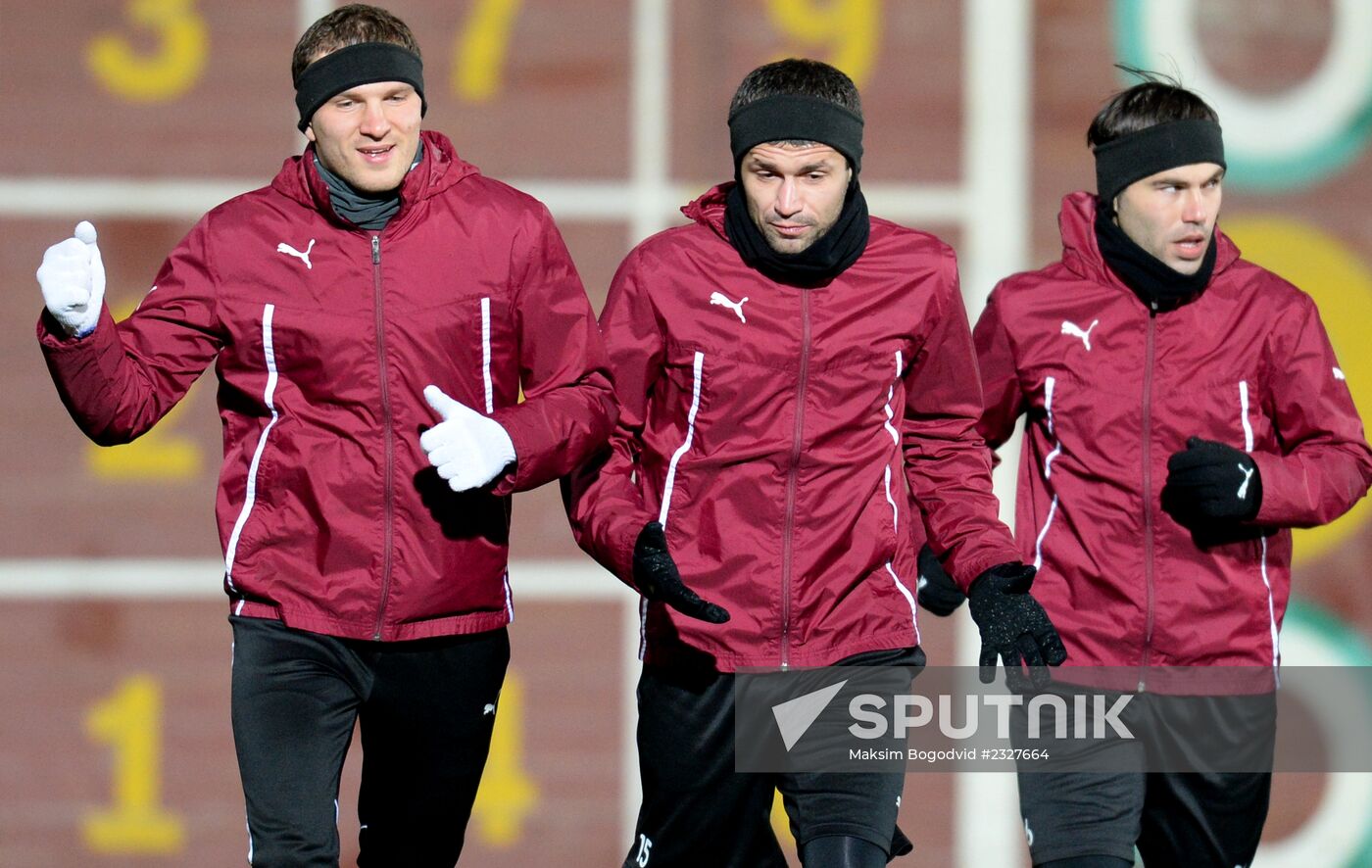 FC Rubin Kazan holds training session