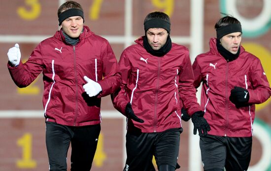 FC Rubin Kazan holds training session