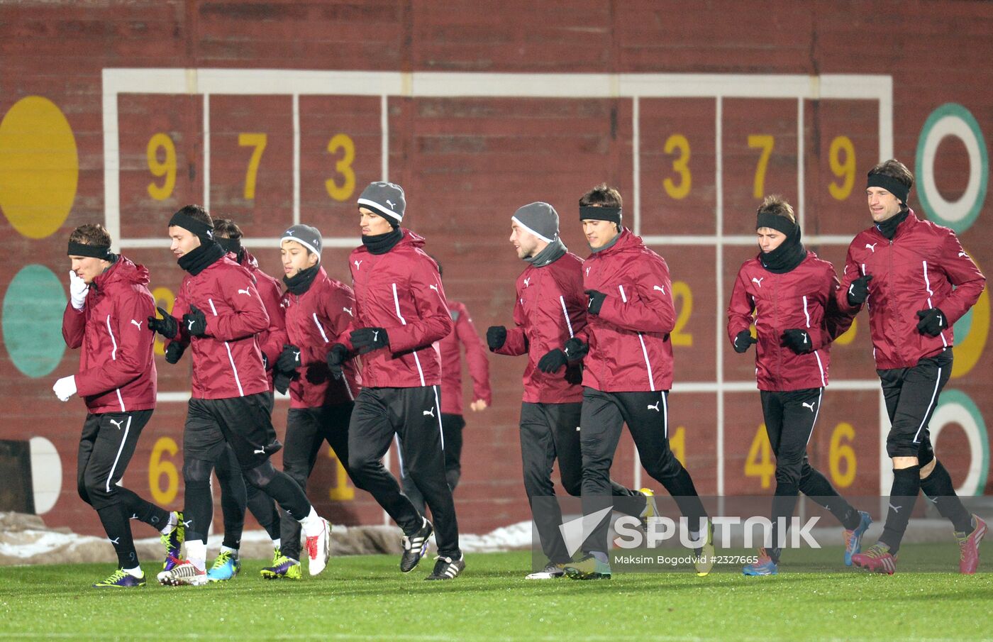 FC Rubin Kazan holds training session
