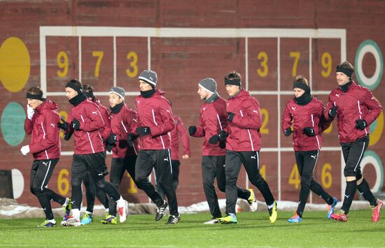 FC Rubin Kazan holds training session