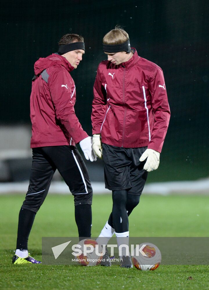 FC Rubin Kazan holds training session