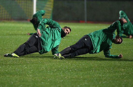 FC St. Gallen holds training session