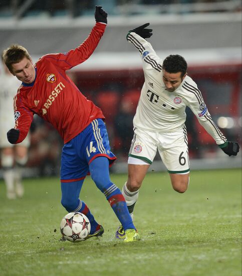 UEFA Champions League. CSKA Moscow vs. Bayern Munich