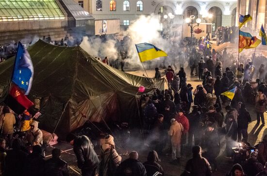 Rally in Ukraine for EU integration
