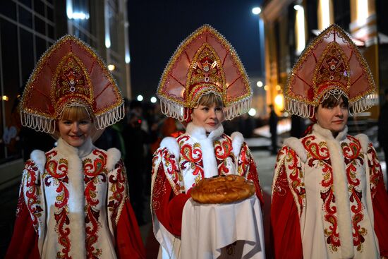 Olympic flame arrives in Novokuznetsk