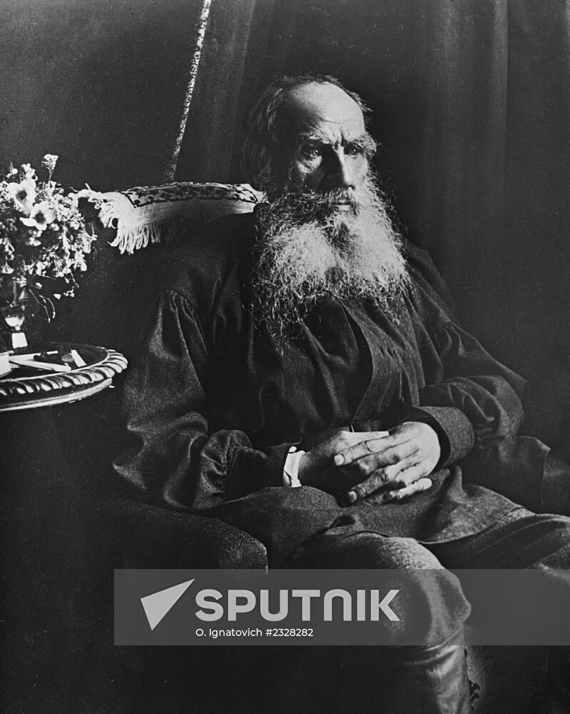 Writer Leo Tolstoy