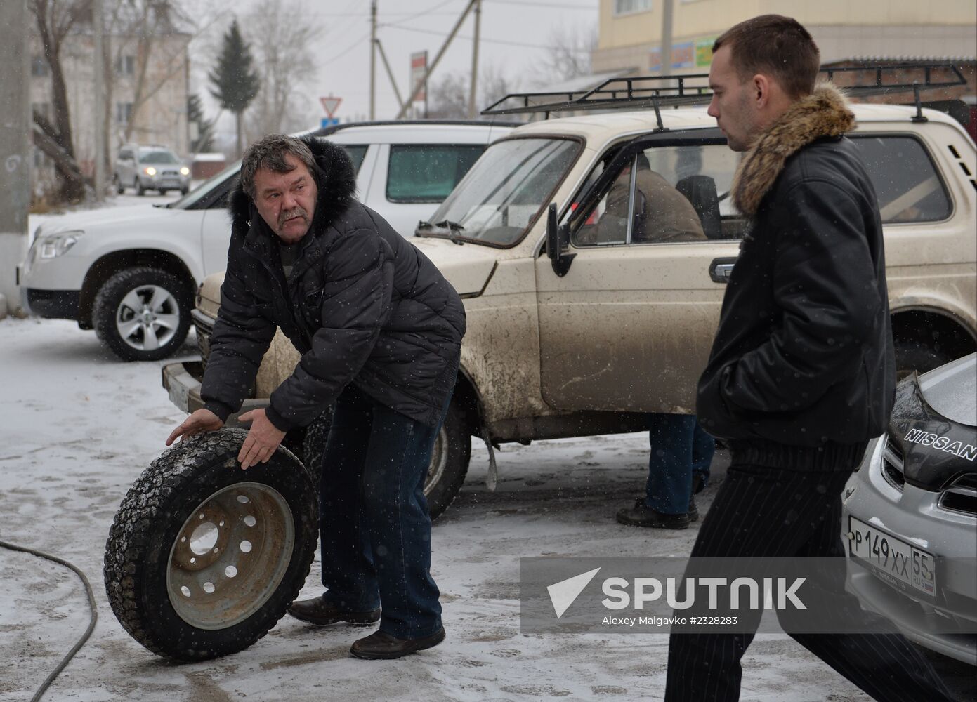 Tire shop operation in Omsk Region