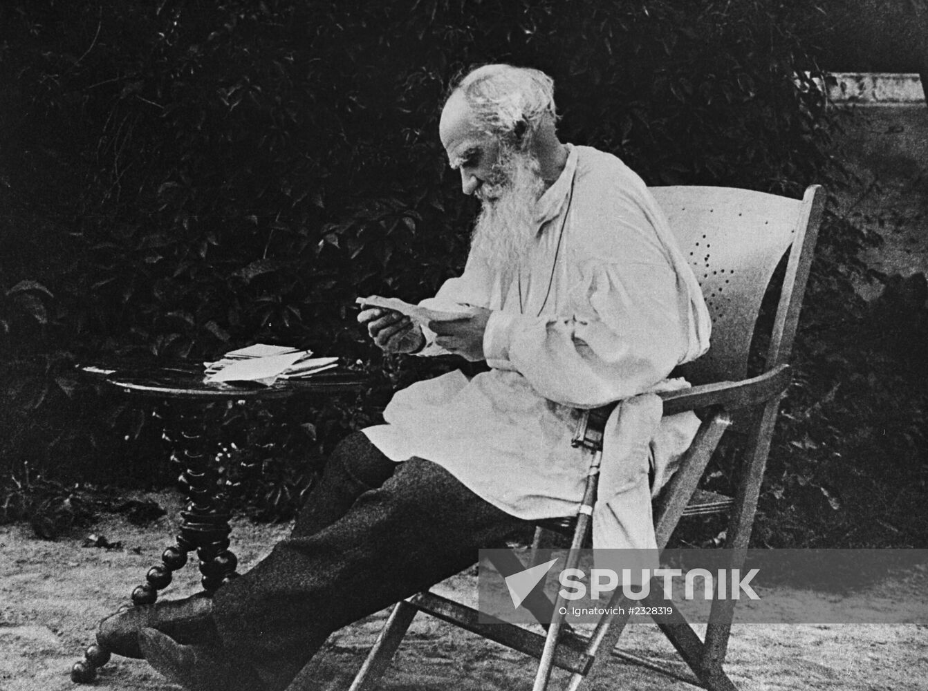 Writer Leo Tolstoy