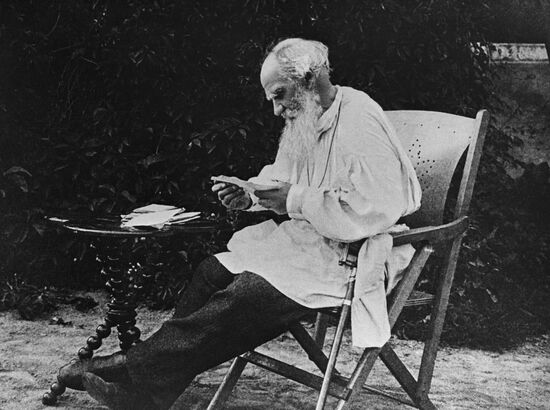 Writer Leo Tolstoy