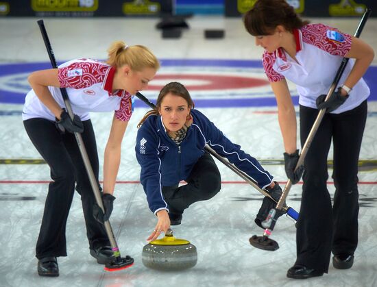 2013 European Curling Championships. Day Six