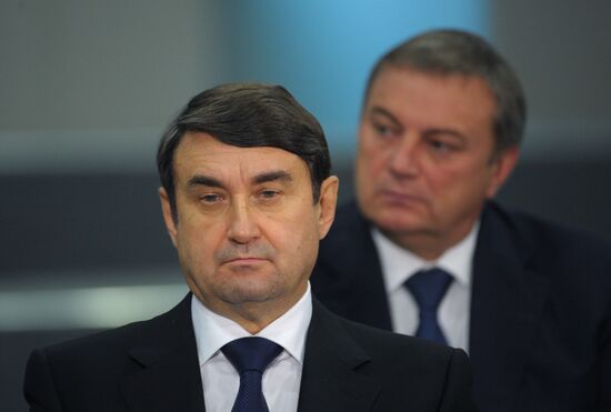 Vladimir Putin at presentation of Olympic facilities in Sochi