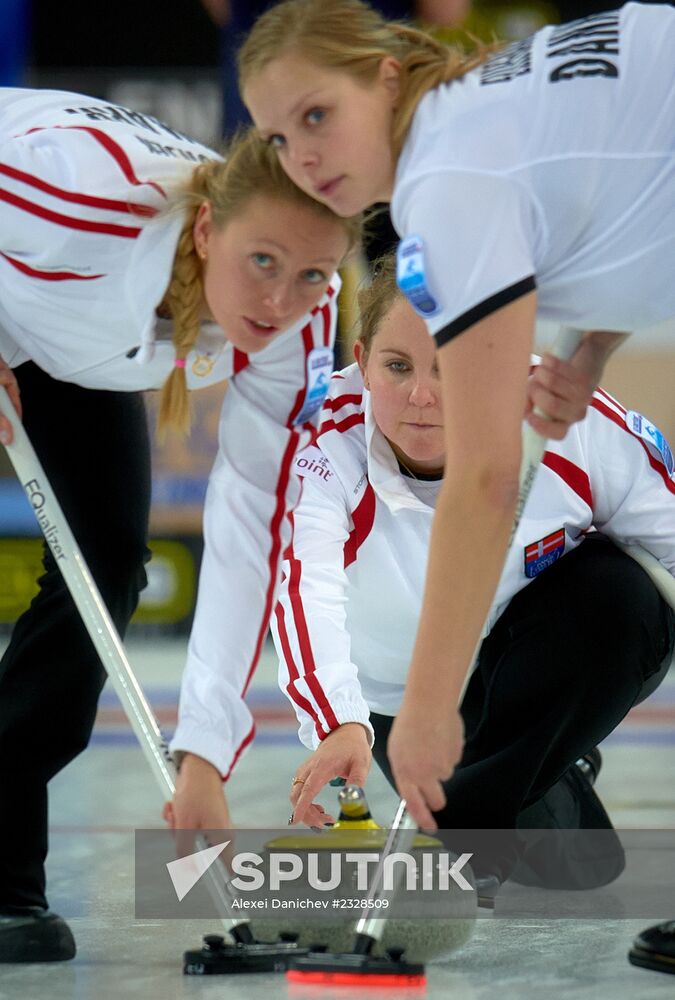 2013 European Curling Championships. Day Six