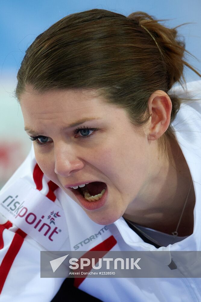 2013 European Curling Championships. Day Six