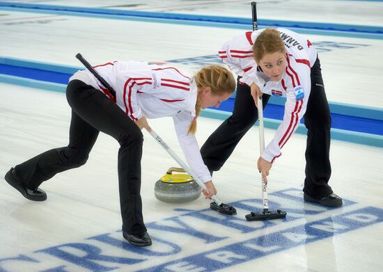 2013 European Curling Championships. Day Six