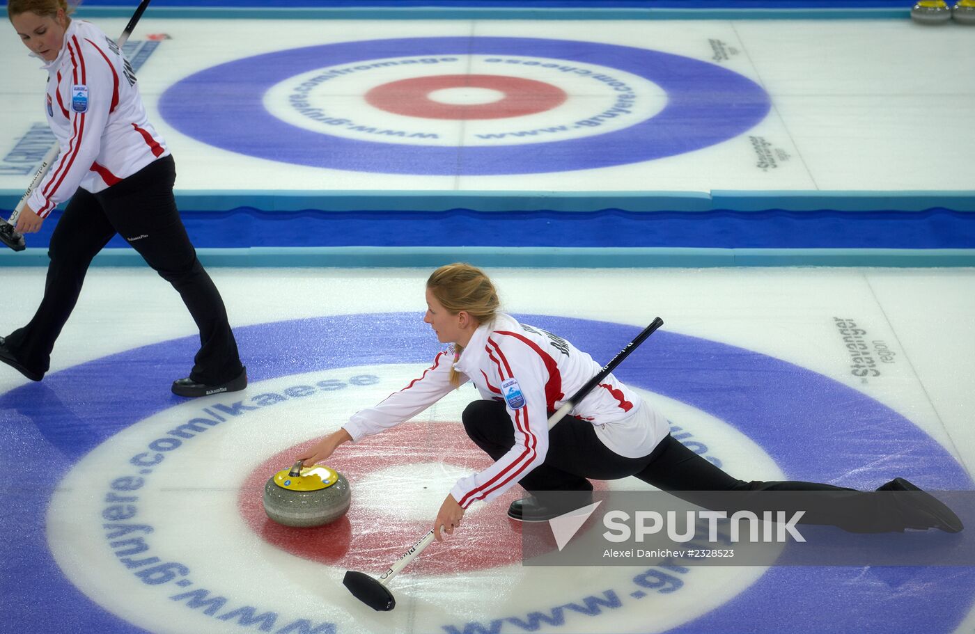 2013 European Curling Championships. Day Six
