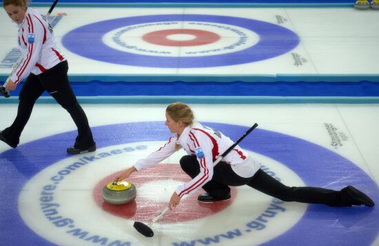 2013 European Curling Championships. Day Six