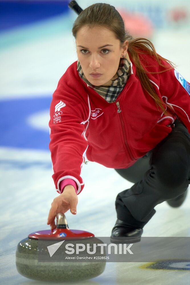 2013 European Curling Championships. Day Six