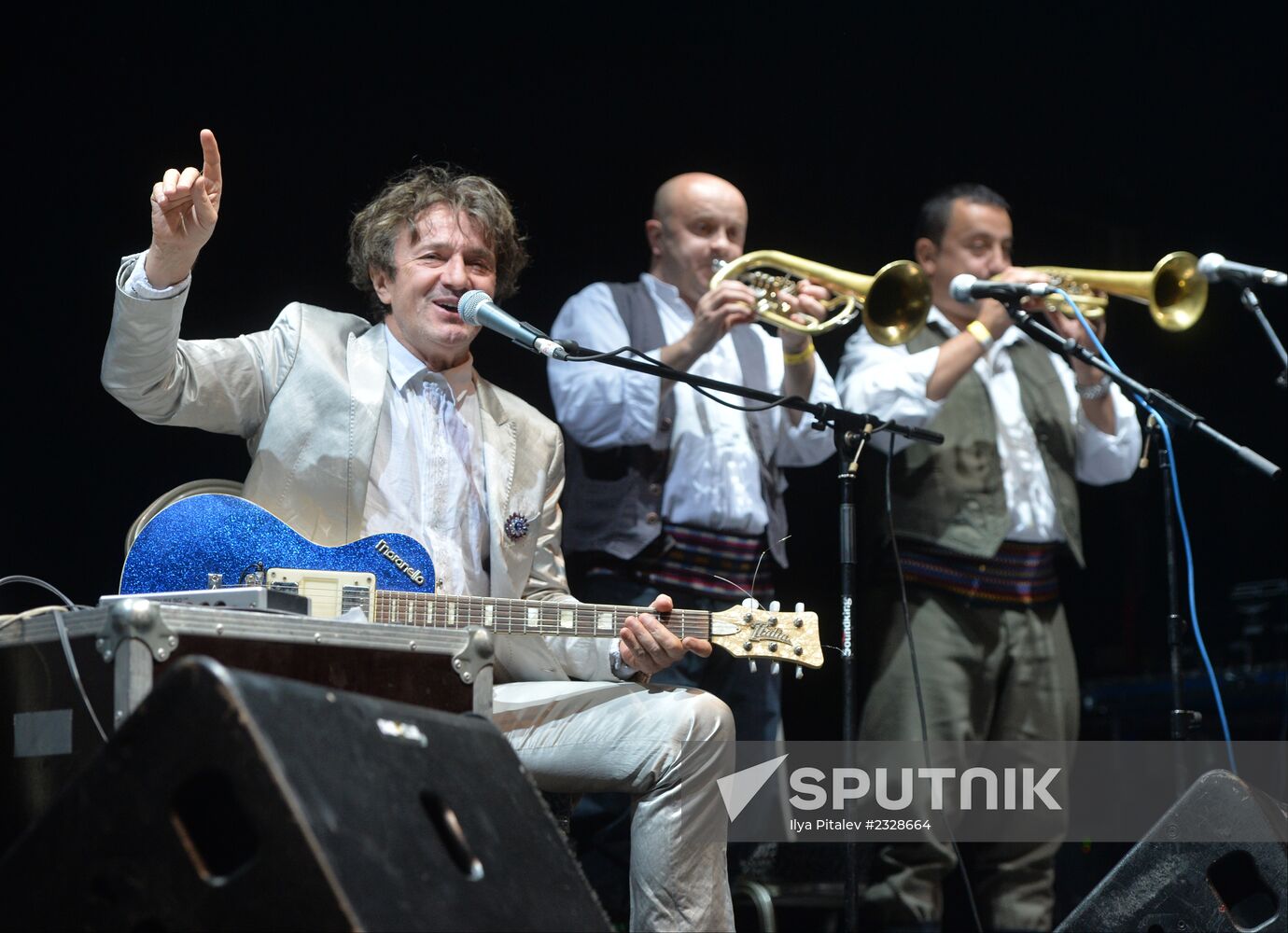 Goran Bregovic concert with orchestra in Moscow GlavClub