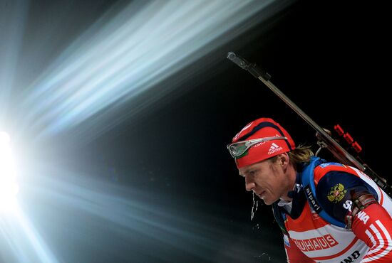Biathlon. 1st stage of World Cup. Men. Individual race