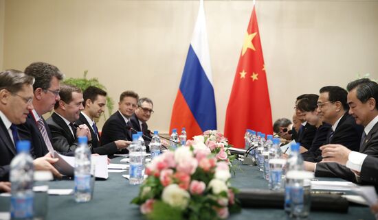 Dmitry Medvedev visits Uzbekistan