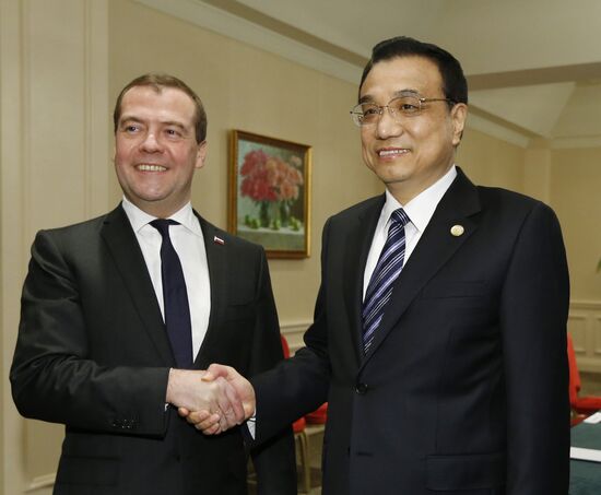 Dmitry Medvedev visits Uzbekistan