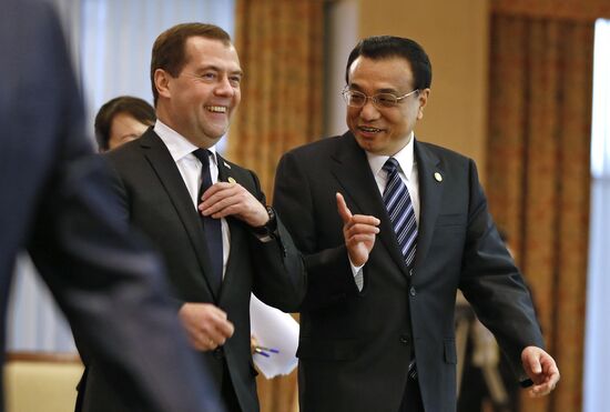Dmitry Medvedev visits Uzbekistan