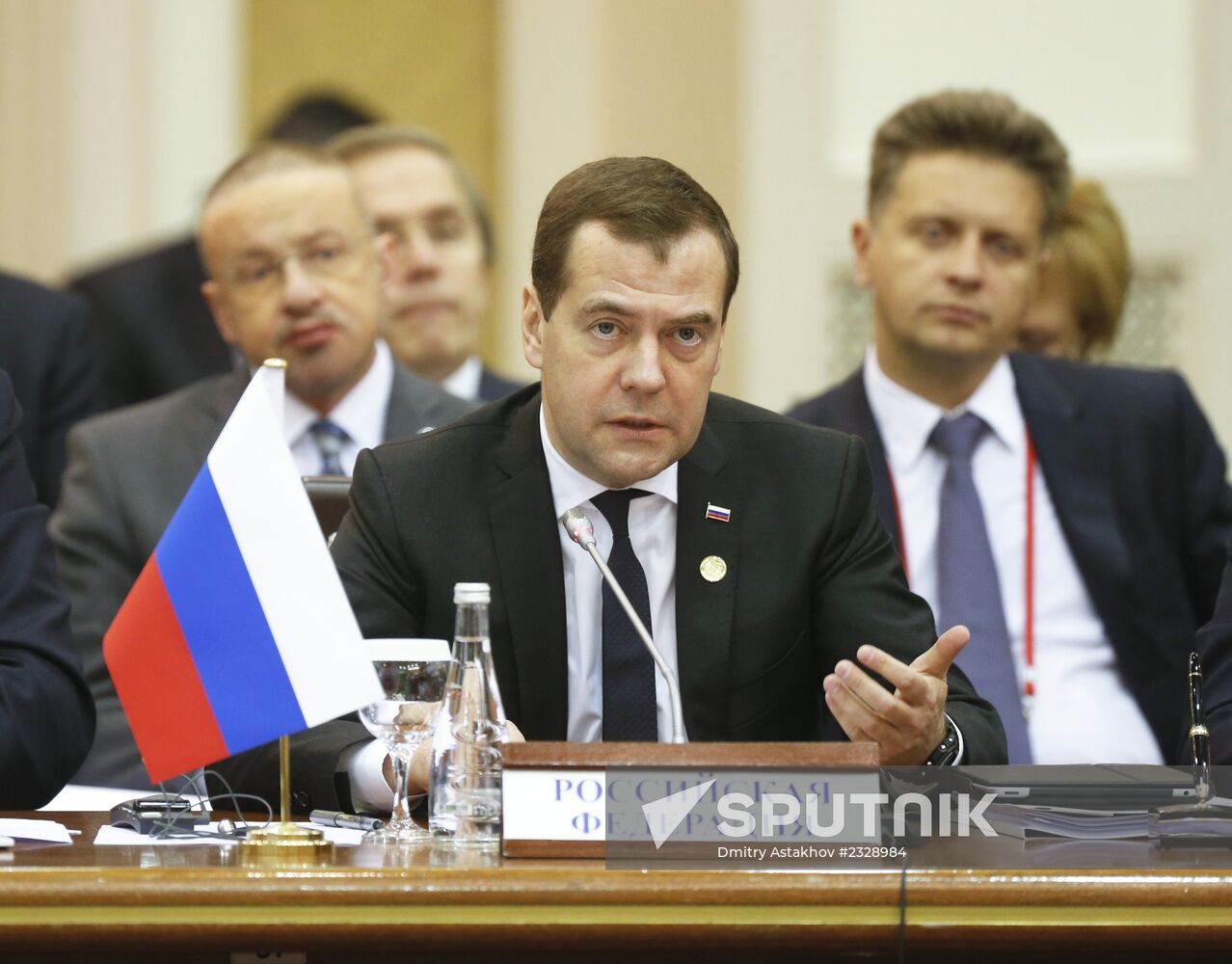 Dmitry Medvedev visits Uzbekistan