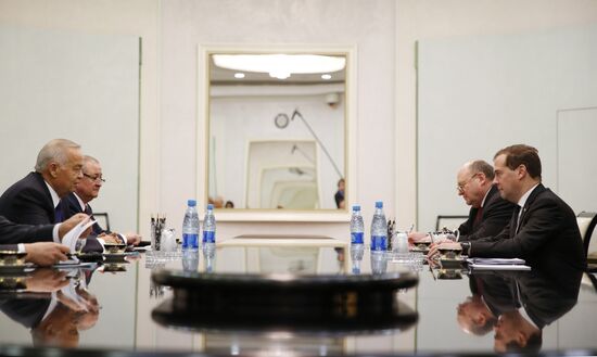 Dmitry Medvedev visits Uzbekistan