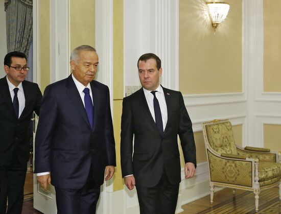 Dmitry Medvedev visits Uzbekistan