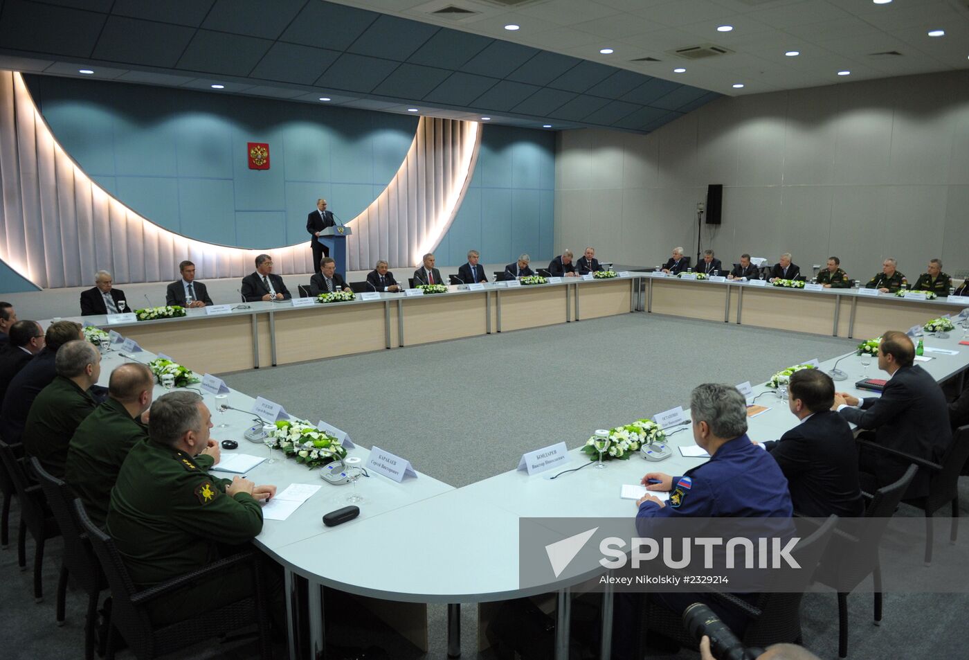 Vladimir Putin chairs meeting on session results in Sochi