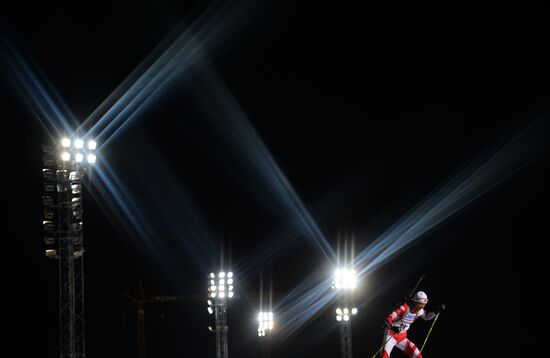 Biathlon. 1st stage of World Cup. Women's Sprint