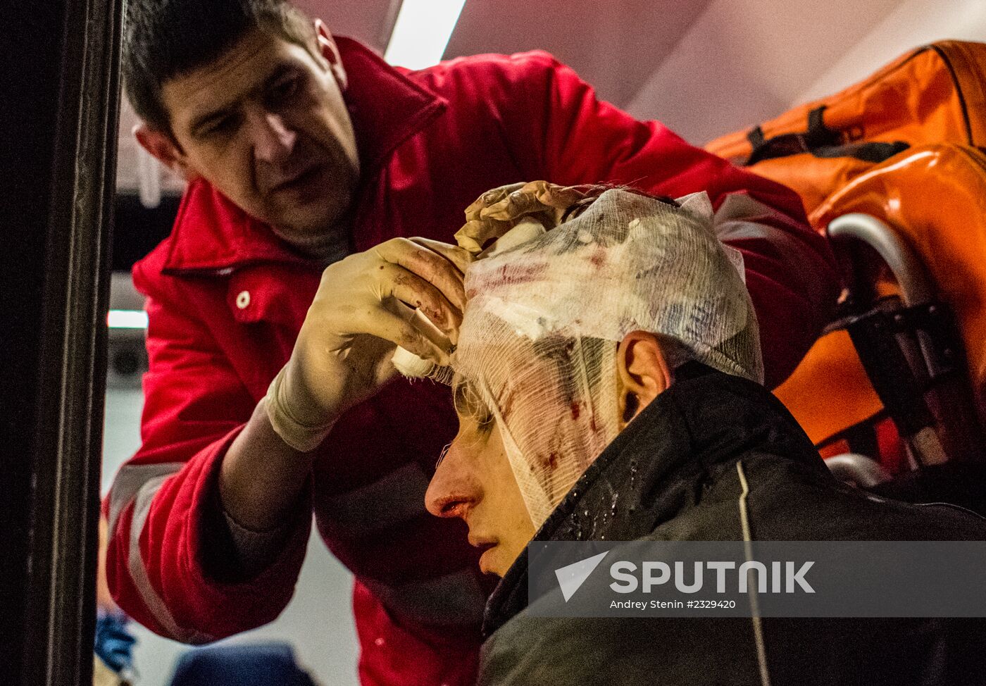 Police clear protesters from Independence Square