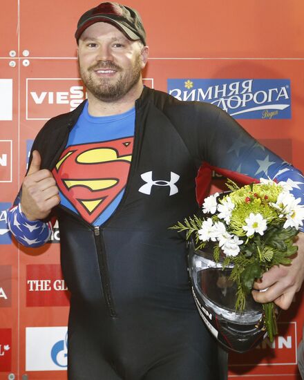 Bobsleigh. IBSF World Cup 1. Two men bob