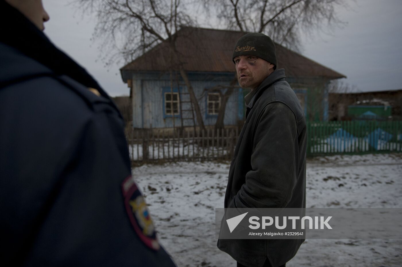 Everyday life of district police officer in Omsk Region