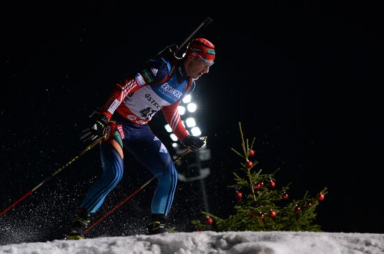 Biathlon. 1st stage of World Cup. Men's Sprint