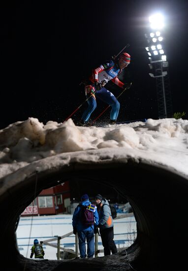 Biathlon. 1st stage of World Cup. Men's Sprint