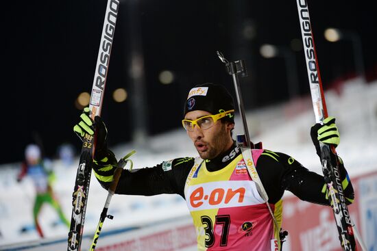 Biathlon. 1st stage of World Cup. Men's Sprint