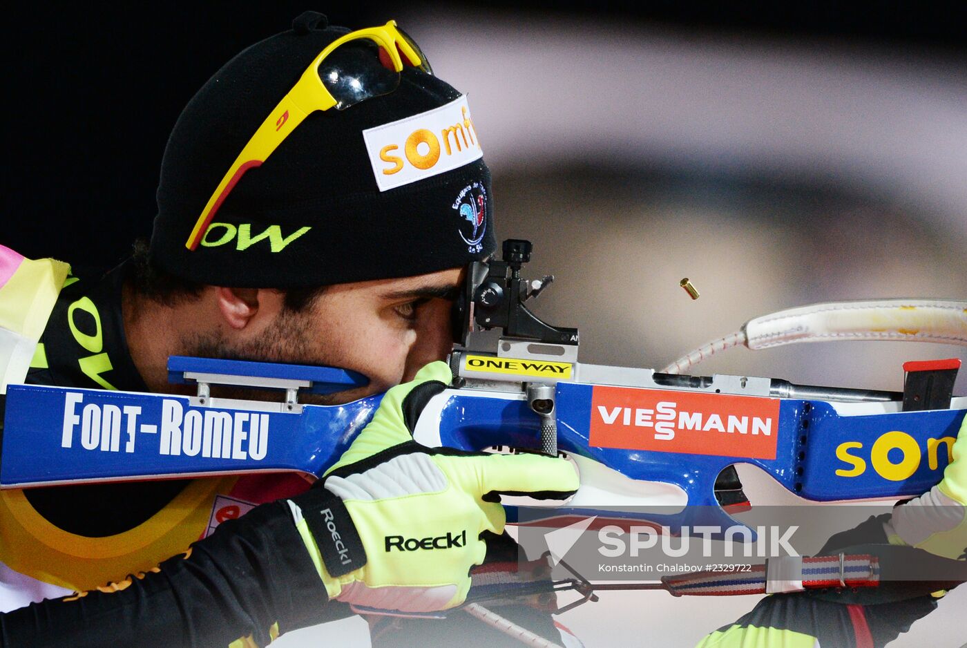 Biathlon. 1st stage of World Cup. Men's Sprint