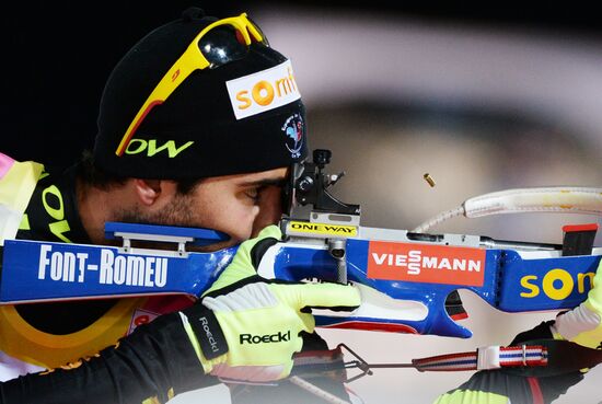 Biathlon. 1st stage of World Cup. Men's Sprint
