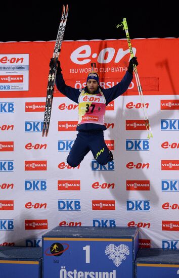 Biathlon. 1st stage of World Cup. Men's Sprint