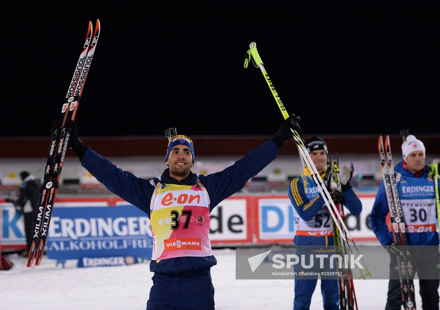 Biathlon. 1st stage of World Cup. Men's Sprint