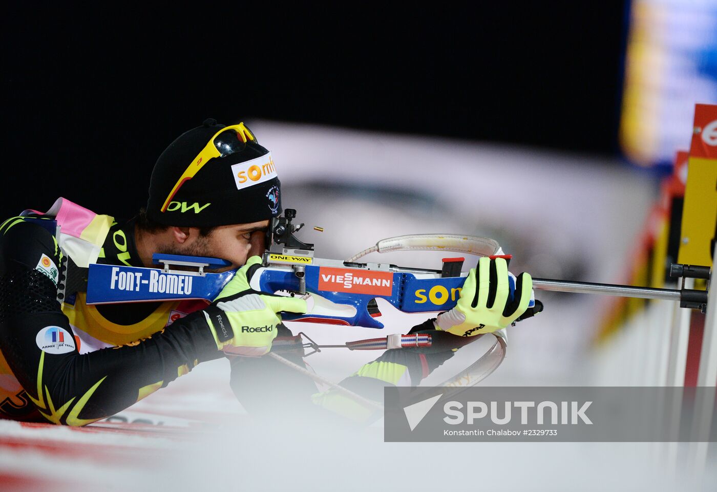 Biathlon. 1st stage of World Cup. Men's Sprint