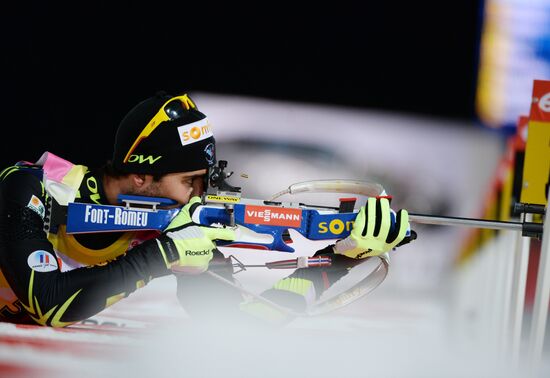 Biathlon. 1st stage of World Cup. Men's Sprint