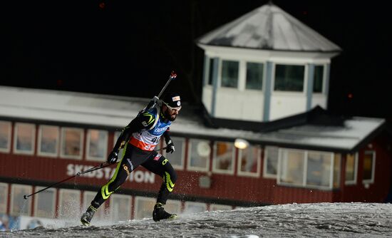 Biathlon. 1st stage of World Cup. Men's Sprint