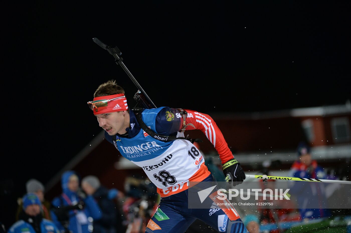 Biathlon. 1st stage of World Cup. Men's Sprint