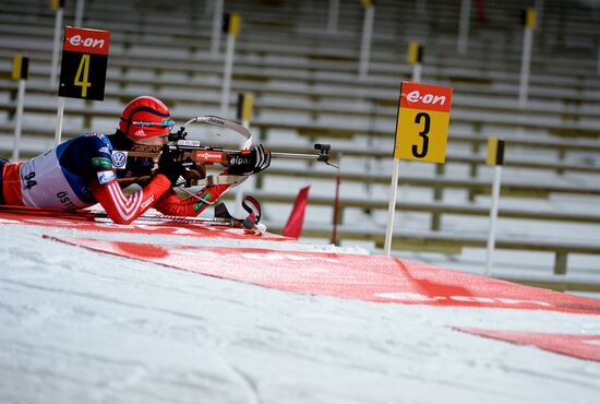 Biathlon. 1st stage of World Cup. Men's Sprint