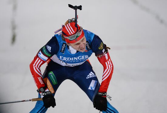 Biathlon. 1st stage of World Cup. Men's Sprint