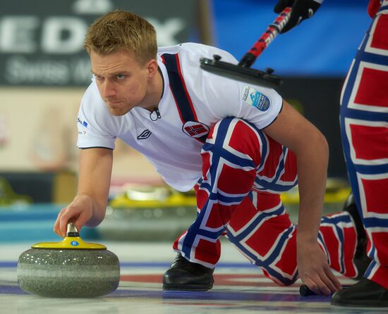 Curling European Championships. Day 8
