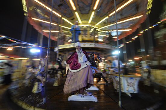 Christmas fair opens on Red Square
