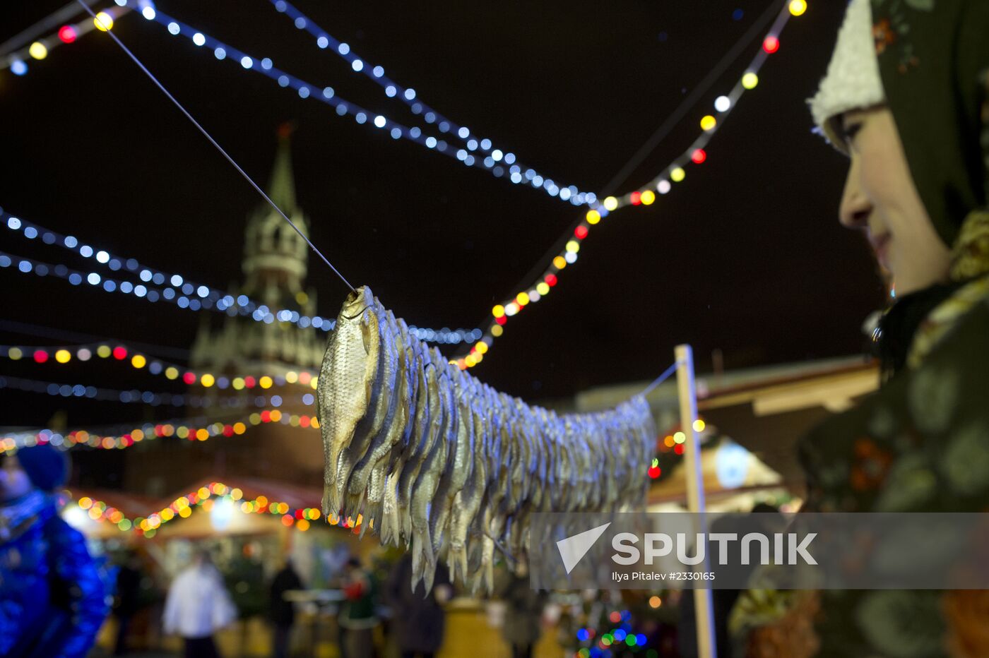 Christmas fair opens on Red Square